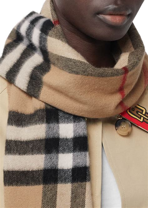 burberry giant check scarf